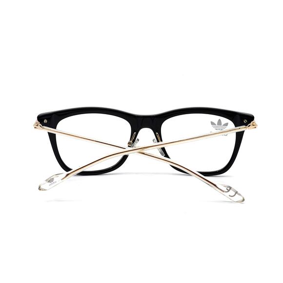 NEW ADIDAS AOK0050.009.120 BLACK GOLD AUTHENTIC EYEGLASSES FRAME - Picture 7 of 9